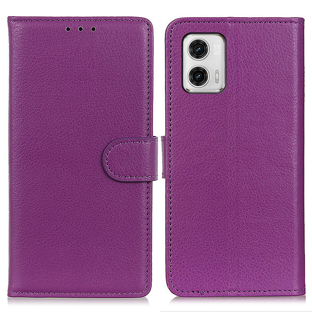 For Motorola Moto G73 5G Wallet Phone Cover Litchi Texture PU Leather Phone Stand Case For Motorola Moto G73 5G Wallet Phone Cover Litchi Texture PU Leather Phone Stand Case